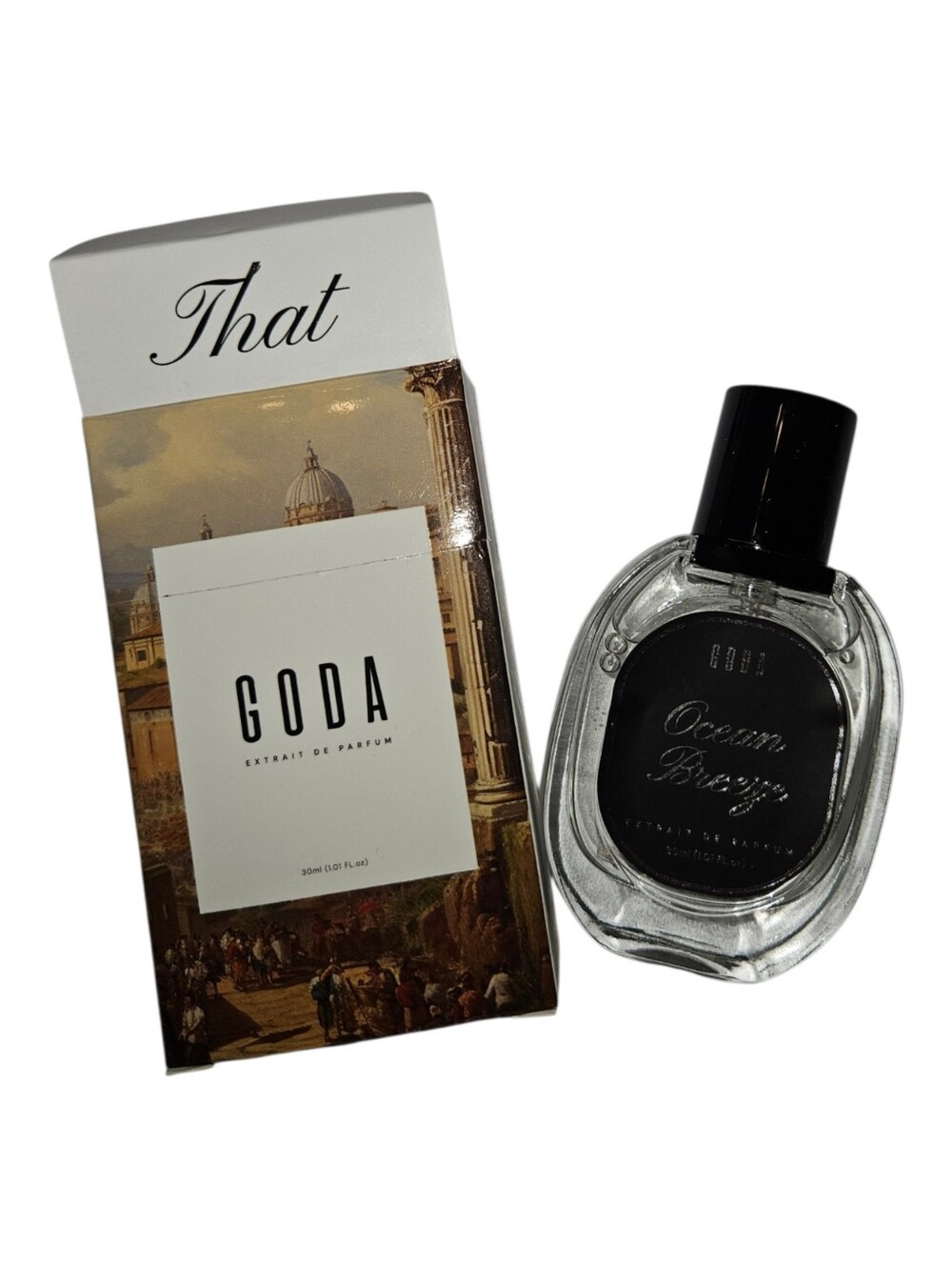 Goda Ocean Breeze Extract da Parfum  - Clear Bottle/Black Label, 30 ml, new in b